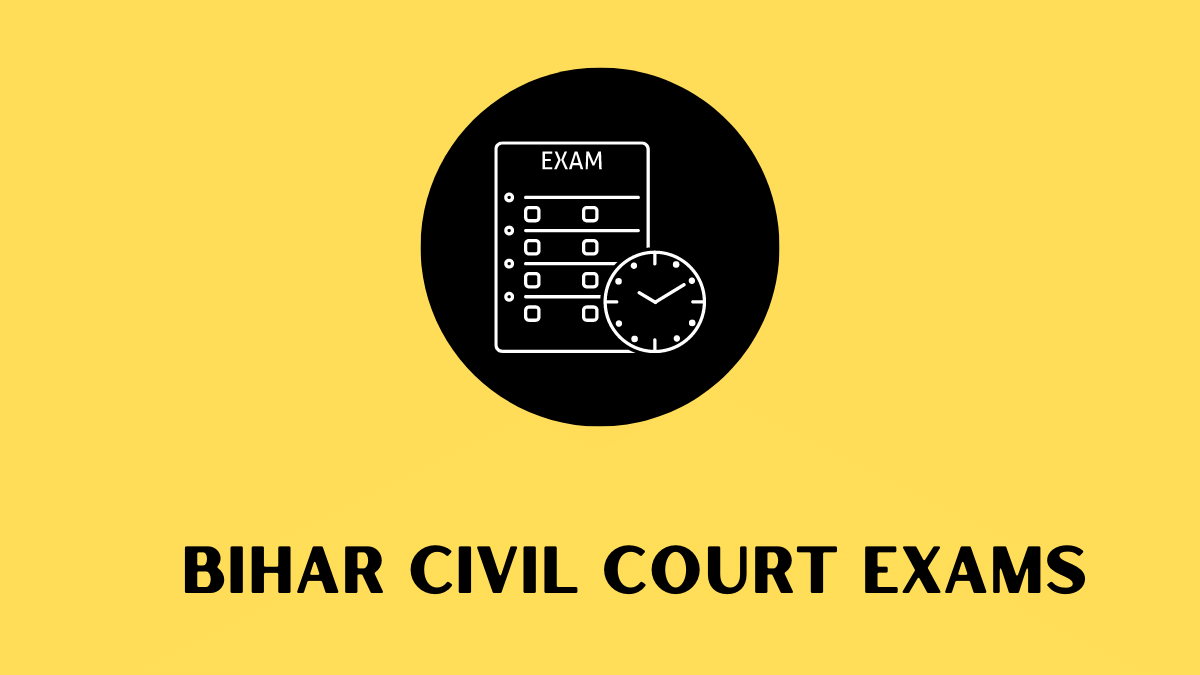Bihar Civil Court Exam Date 2022 Admit Card – Complete Details