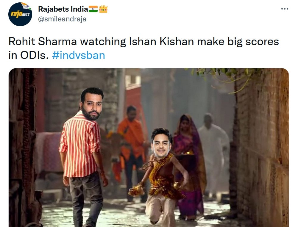 Ishaan Kishan's Memes