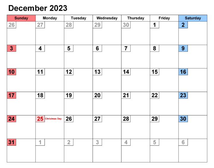 october 2023 holidays template
